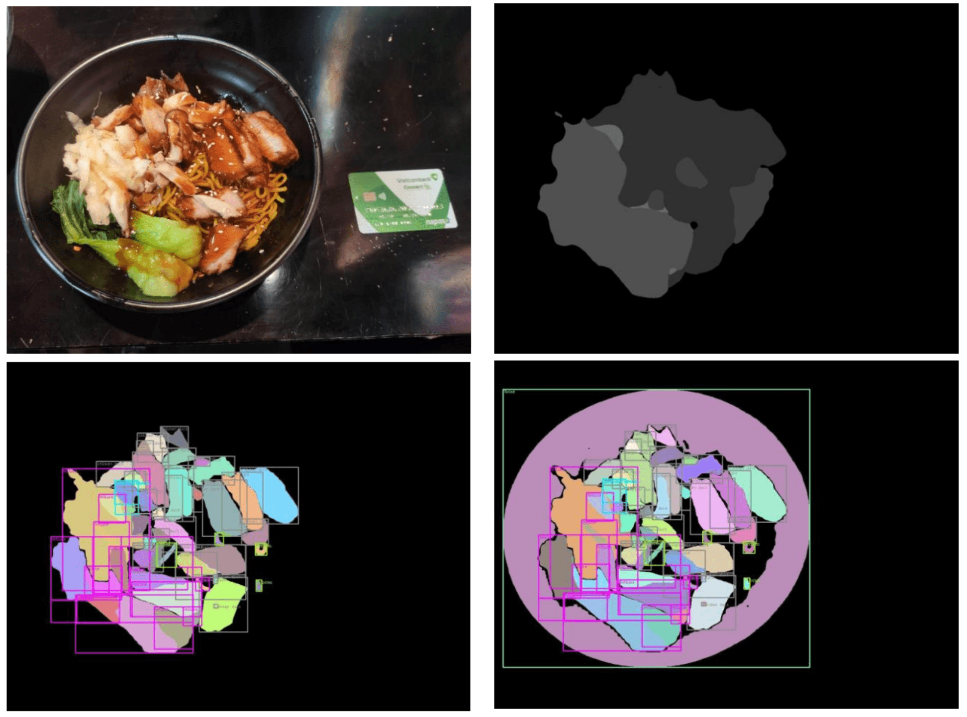 CaloCam project prototype nutrition screen