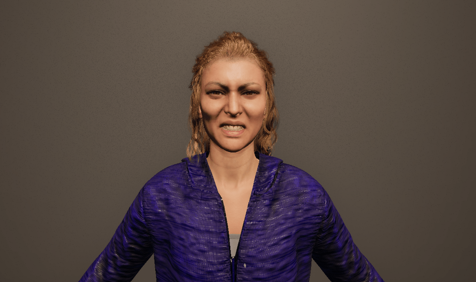 Angry virtual agent expression for the collaborative decision-making experiment